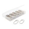 Silver Paper Clips, Jumbo/Large, Non-Skid and Smooth, 50 Clips/Box