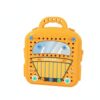 Simhoa Children Assembly Screwdr Kids Tool Set Workbench Stool Playset Drill Wrench Screwdriver Educational Toy Organizer Suitable for Preschool Learning, Orange, Manual Model