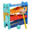 Simhoa Fun Race Ball Ramp Track Early Developmental Hammering Pounding Toys for