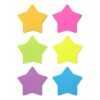 SIMONA Star Shape Sticky Notes 3x3 Inch, 6 Bright Colors, 450 Sheets