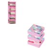 Simple Houseware Pink Fabric Closet Organizer