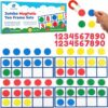 Simply magic 70 PCS Magnetic Ten Frames - Jumbo Magnetic Ten Frame Set