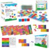 Simply Magic 910 PCS Magnetic Phonics Tiles Set & 1138 PCS Colorful Poetry Magnets Kit