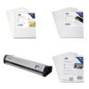 SINCHI 6 Roller, 3-10 Mil Commercial Laminator & Three Packs of Letter Size Laminating Sheet (3 mil, 5 mil, & 10 mil)