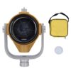 Single Circular Total Station Prism Reflector in Light Yellow with 64mm Diameter and 0-30mm Offset, K9 Glass and ABS Construction Compatible with and