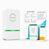 Single Power Grid Buffer and Surge Protector, Intelligent Current Stabilizer for 90V-250V Home Appliances, Power Factor Optimization Plug with US Adapter-Crystal Olivey Dusk