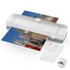 SINOPUREN 9-Inch Thermal Laminator Machine with Built-in Paper Trimmer & Corner Rounder, Fast 4-Min Warm-Up, Jam-Free System, Ideal for Home, Office & School