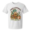 Sip Teach Repeat T-Shirt Kawaii Dragon Classroom Badge Tee