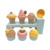 Sisyeuo Friendly Beach Play Sandpit Toy Set for Pretend Play Enhances Social Skill Beach Vacation Sandpit Toy Wheat Straws Sand for