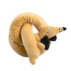 Sisyeuo Realistic Dachshund Fabric Companion with Integrated Sound Feature for Boredom Relief in Animals Plush Chew Dog Toy with Sound