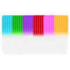 SIUSIO 30 Pack Professional Czech Crystal Glass Nail Files Buffer Manicure Tools Kit Set Gradient Rainbow Color for Nail polishing - The Best Emory Boards for Fingernail & Toenail Care (SIX Color)