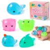Sixink Squeeze Toy for Kids, 5 Pack Big Ocean Squishy Ball, Thermoplastic Rubber (TPR), 2.4 Inches