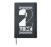 Ska Music 2 Tone Swing Jazz Music Style Hardcover Journal, Black