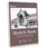 Sketch Book 8.5×11 inch, Spiral Bound Sketch Pad 50 Sheets (68lb/100gsm), Acid-Free Sketchbook for Drawing Painting Sketching, Art Paper Drawing Supplies for Teens Adults Artists Graduation Gifts