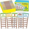 SkilLify Sight Words Flash Cards Kindergarten, 30 Word Ladder Flip Books for Kids, Phonics Word Family Build Book, Reading & Spelling Games, Preschool Learning Activities, Homeschool & Classroom