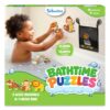 Skillmatics Bathtime Puzzles – Wild Animal Bath Toys, Floating Foam Puzzle
