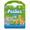 Skillmatics Reusable Sticker Activity Book - Peelies, 100+ Reusable Stickers, 6 Pictures, Mess-Free Fun for Kids, Creative Play & Travel Toy, Gifts for Ages 3, 4, 5, 6, 7