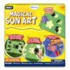 Skillmatics Sun Paper Art Kit - STEM Craft Kit for Kids with Decorative Paper, Stencils & Markers, Create with Sunlight, Mess-Free, Indoor Fun, Gifts for Ages 4, 5, 6, 7, 8, 9, 10, 11, 12