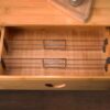 Skimsklo Adjustable Drawer Organizer Trays with Custom Dividers - Interlocking Storage Bins for Desk, Makeup, Kitchen and Junk Drawers - Freely Combine Horizontal and Vertical Set