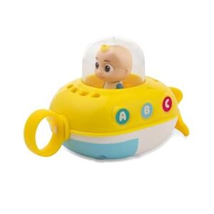 Skip Hop x CoComelon Baby Bath Toy JJ Pull & Go Submarine with Pull String Wind-Up Propeller, Pool & Beach Water Toy Teaches Floating, Sinking, Cause and Effect & Motor Skills, Age 12m+