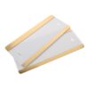 SKISUNO Changeable Door Name Plate Stainless Steel Metal Nameplate Holder 2pcs with Adhesive Backing Professional Appearance, 11x4.7 Inch for Office Doors for Conference Rooms