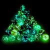 Skylety 20 Pieces Large Marbles Glowing in The Dark, Marbles Bulk Luminous Colorful Handmade for Kids Science Toys Games DIY Decoration(20 mm)
