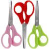 SLEMOON 5" Small School Student Blunt Tips Children Craft Scissors,3 Pack