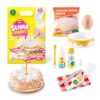 Slime Mart Shopping Bag Birthday Cake by ZURU – DIY Slime Birthday Cake Making Kit, Compound Slime Toy, Arts & Crafts Sensory Play for Kids & Kidults (Ages 6+)