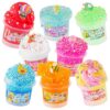 Slime Variety Pack Different Textures, 8 x 100ml Slimes Kit Include Cloud, Clear, Butter Slime, Slimes Party Favors for Kids, Birthday Easter Halloween Boys & Girls Gift