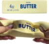 Slow Rebound Butter Squeeze Stress Ball, Realistic Butter Stick Fidget Toy, Soft Squishy Stress Relief Toy for Adults & Kids, Sensory Desk Toy, Anxiety Relief Gift, Yellow (1 Pack)
