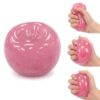 Slush Apple Squishy, Slow Rising Squeeze Toy with Slushy Texture (Pink)