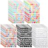 Small Alphabet Stickers 0.5 Inch Letter Stickers for Scrapbooking