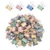 Small Colored Paper Clamps Binder Clips, 3/4 Inch, 400 Pcs