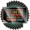 Small Room Decor Tattoo Durable Bottle | You Can't Buy Happiness But You Can Buy Film Posters Winter Self Adhesive Sticker for Ship DIY(6X9CM)