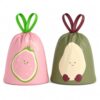 Small Trash Bags 4 Gallon, Cartoon Potato + Avocado