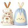 Small Trash Bags 4 Gallon, Small Blue Rabbit + Hug Rabbit