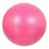 Small Yoga Ball, 9 Inches Anti Burst Anti-Slip Safe Yoga Ball,Inflation Pump Yoga Balls for Exercise Daily Stretching Pilates Balance Wellness Posture Improvement Active Sitting (Pink)