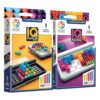 SmartGames - iq Puzzler Pro + Iq XOXO, Logica Games for Kids, Educational Games 6 Years, Board Games Children 6 Years, Travel Games for Kids