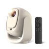 Smart Projector with adjusted Pan-Tilt, 1080P Supported 4K Movie Projector, Auto Focus & Keystone Correction, WiFi Bluetooth Projector with HDMI, Portable Home Theater Projector for Bedroom Outdoor