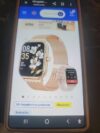 Smart Watch Gold Color