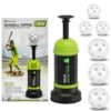 Smartway Pop-Up Baseball Trainer & Mini Baseball Popper – Batting Machine for Perfect Swings, Hitting Practice Equipment Without a Pitcher (6 Balls Included)
