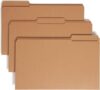 Smead File Folder, Reinforced 1/3-Cut Tab, Legal Size, Kraft, 100 per Box (15734) (Pack of 5)