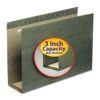 Smead Hanging File Folder with Tab, 1/3-Cut Adjustable Tab, Legal Size, Standard Green, 25 per Box (3-Inch Expansion, Legal)