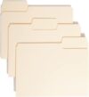 Smead SuperTab File Folder, Oversized 1/3-Cut Tab, Letter Size, Manila, 24 Per Pack (11920) (Pack of 10)