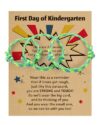 SmileBelle First Day of Kindergarten Bracelet Boy, 3PCS First Day of Kindergarten Gifts as Family Jewelry Matching 1st Day of Kinder Shirt, Back to School Bracelets for Son as 1st Day School Essential