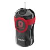 Smilo Ohio State Black Straw Cup 8.5 oz Capacity - Buckeye