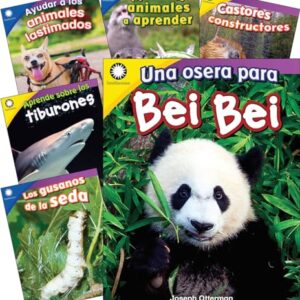 Smithsonian Informational Text: Animals Spanish Grades K-1: 6-Book Set (Spanish Edition)