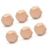Smooth Surfaces 30mm Wooden Dodecahedron for Creative and Teaching Empty Wooden Dodecahedron