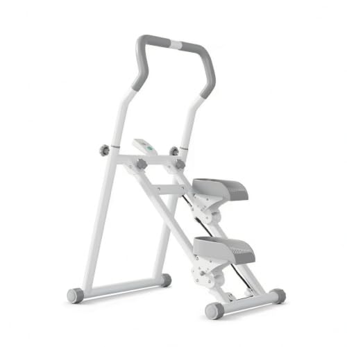 SM SunniMix Indoor Climbing Machine Step Climber Stair Stepper Exercise Equipment with Steel Frame and Counter Adjustable Handlebar and Foldable Design Suitable, Flagship Counting Model