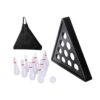 SM SunniMix Tabletop Shuffleboard Bowling Pins Set Outdoor Shuffleboard Bowling Game